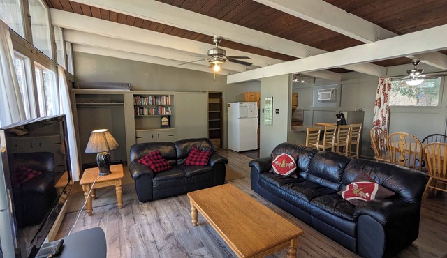 Cozy Cottonwood Cabin at Falcon Lake –Walk to Beach, Shops, Activities & Trails!