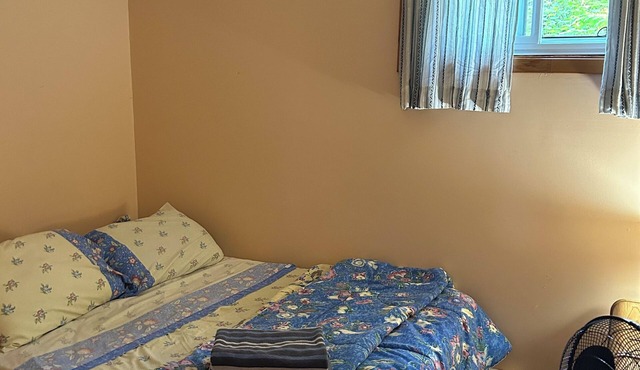 Cozy two bedroom cabin shores of Lake Nipissing. Enjoy the pool and lake views.