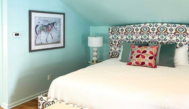 "Elegant Emily Dickinson Junior Suite with King Bed & Fireplace