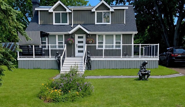 Full house with access to Napanee River and private dock on same property.