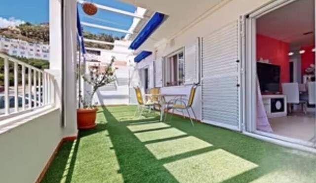 Heart of Mojacar Playa with Beautiful " see view " and Sunshine