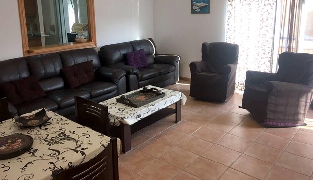 Homerez - 100 m away from the beach! House for 6 ppl. with balcony at Villaricos
