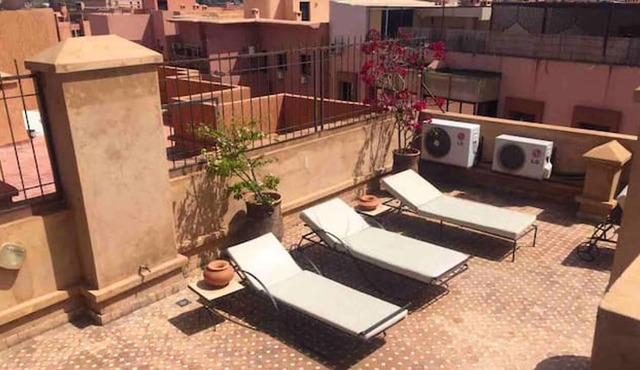Homerez - Nice appartement for 6 ppl. with shared pool and terrace at Marrakesh