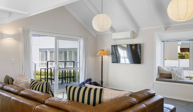 Lake Front Oasis | Across from the Lake with Deck, Courtyard & Space to Relax