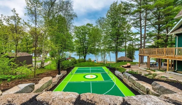 LUX Lakefront: Slps18+Pickleball+HotTub+Sauna+MORE