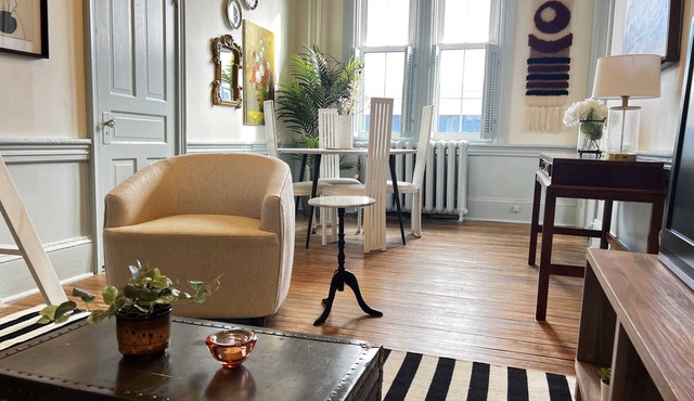 Modern Comforts in Downtown's Victorian Gem, Patio