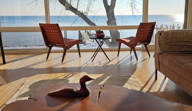 Modern Waterfront House with amazing views of the Chesapeake Bay! Private pier!