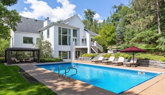 Modern Wayzata Retreat with Private Resort Pool, Sauna & Cold Plunge