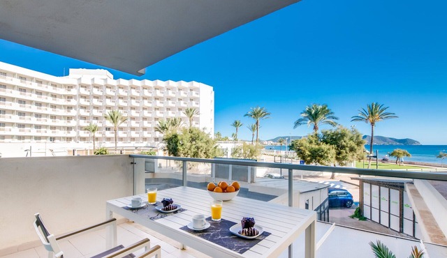 NEW ! apartment Sa Maniga, sea view, beach, 2 people, WIFI