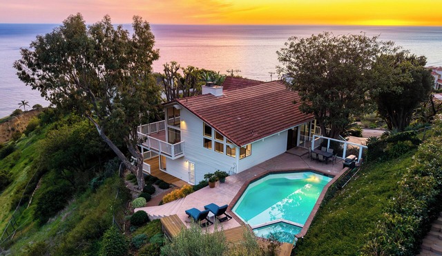 Oceanfront Retreat + Pool + Ocean Views | Pacific View Malibu by AvantStay