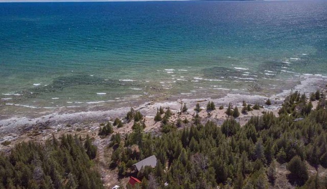 Off Grid Experience on the most unique alvar rock beach on Manitoulin Island.