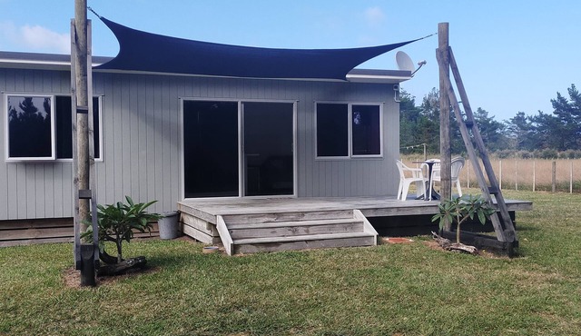 Peaceful private modern 1 bedroom house in country side.