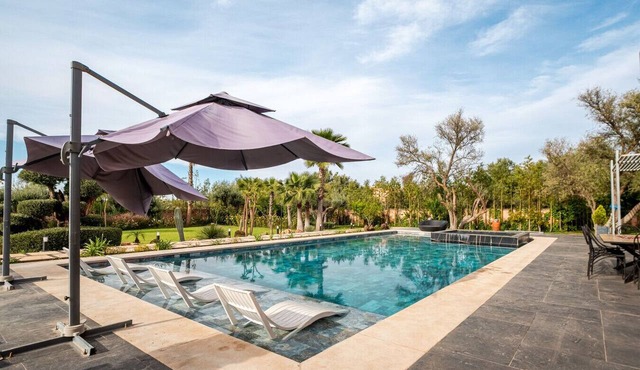 Pool Retreat at Villa Taroub 4 Suits Gym