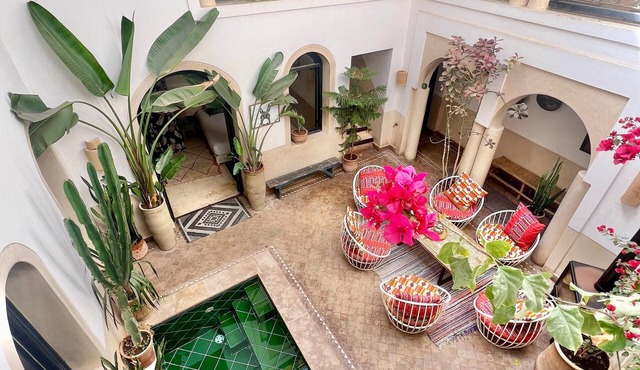 Private medina riad - Swimming pool - Petanque & services