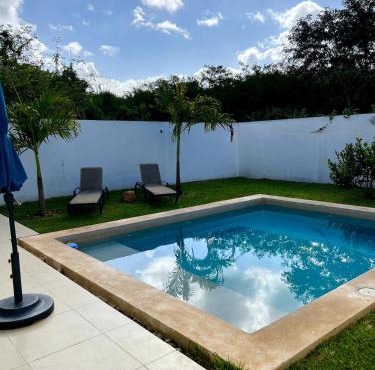 Residencia de descanso con ALBERCA PRIVADA