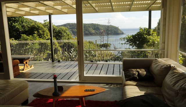 Secluded relaxing beach escape