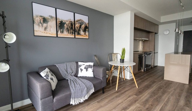 Spacious and Contemporary 1-Bedroom in Toronto
