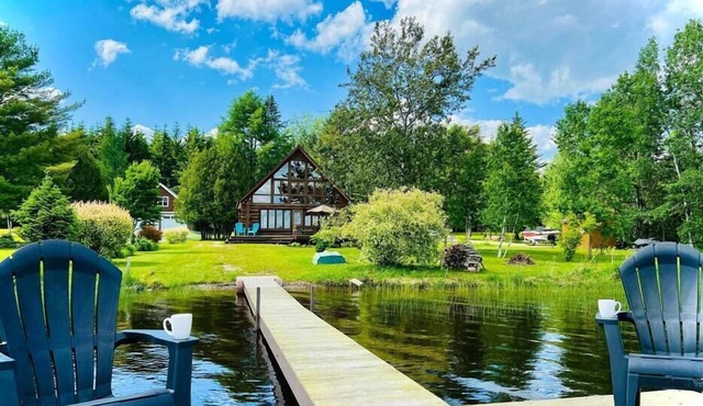 Superb log cabin *Spa* *Waterfront*