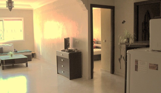T2 Conveniently located downtown Gueliz-plaza/limit wintering near Medina &