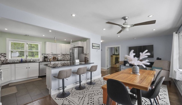 The Reel Retreat | Theatre & Firepit Game Room