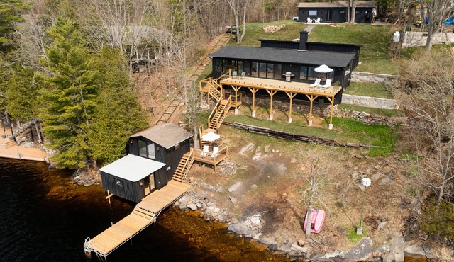 The Thunderbird: 3 Cabins on This Water Front Property Designed by Hgtv Designer
