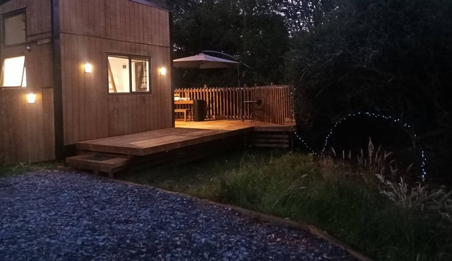 Tiny house wifi bbq deck