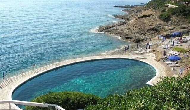 Villa with sea view pool in Porto Azzurro