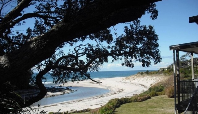 Walk straight onto the sand from the garden.