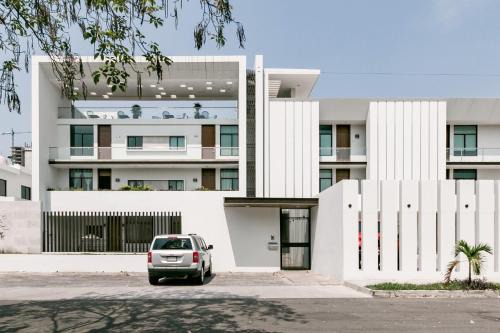 Departamento Modern Boho Cerca De La Playa 