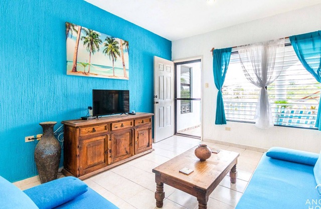 Spacious Apt, 2 Terraces, Block to Beach & Malecón