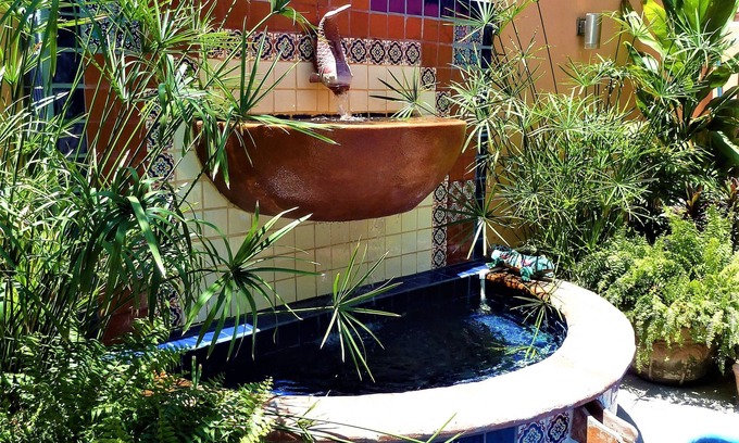 Bucerias House | 1BED/1BATH~ZONA DORADA~1 BLOCK to BEACH~FULL KITCHEN~HEATED POOL~A/C~LAUNDRY