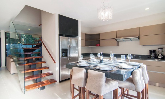 Playa Paraiso House | 3BR Villa in Aldea Zama. Gated community 2 Pools -Central near beach & town