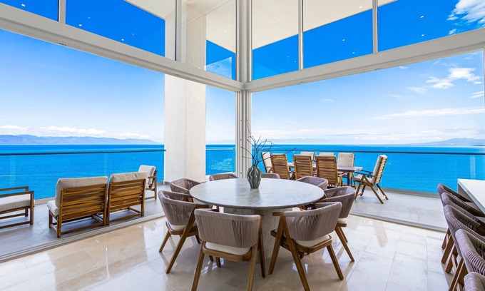 Las Glorias Apartment | Beachfront Luxury 4BR Penthouse with Incredible Ocean Views