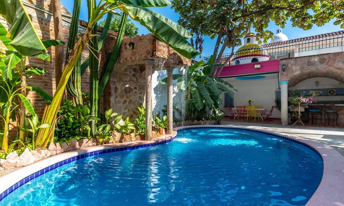 Lazaro Cardenas House | Charming Mexican traditional hacienda in Puerto Vallarta.