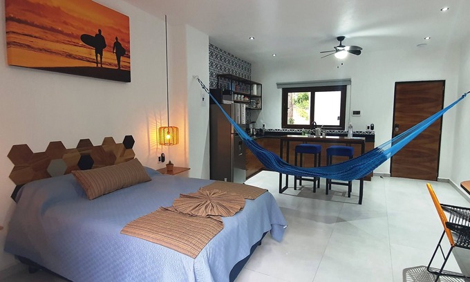 Sayulita Apartment | Charming Studio Infinity Rootop POOL