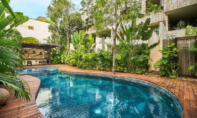 Zama Condo | Eco-Chic Condo: Private Pool, Bikes, Near Beach