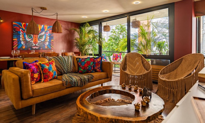 Hipodromo Apartment | Elegant Urban Escape 4Bedroom apartment Amsterdam Condesa with AC