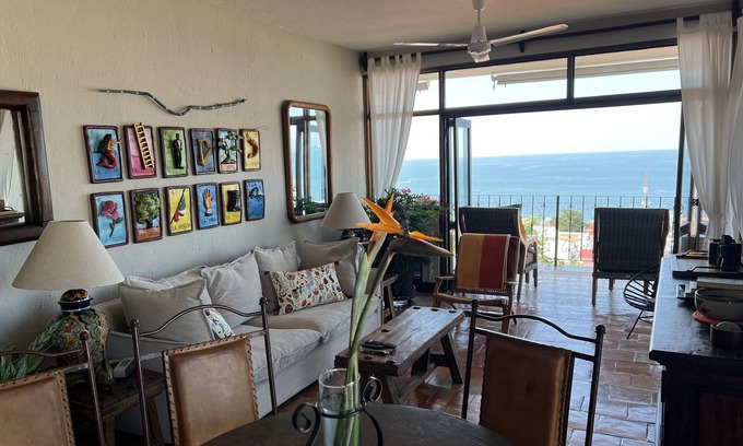Downtown Puerto Vallarta Condo | Great Sunset View in "El Centro"