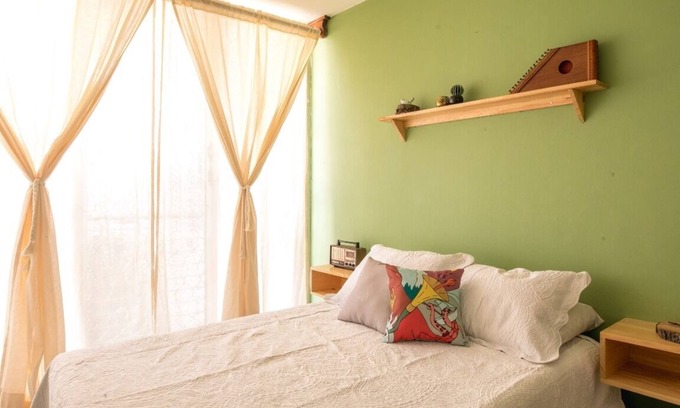 Americana Hostel | Impecable habitación con enorme terraza privada