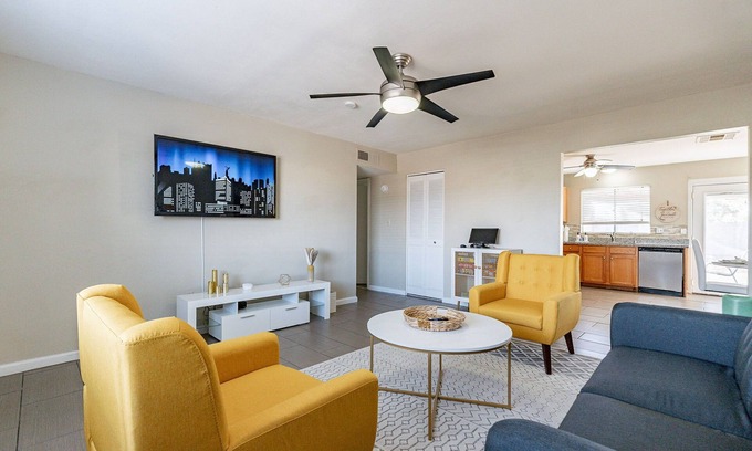Tempe House | Modern 3BD Home in quiet neighborhood with large fenced backyard