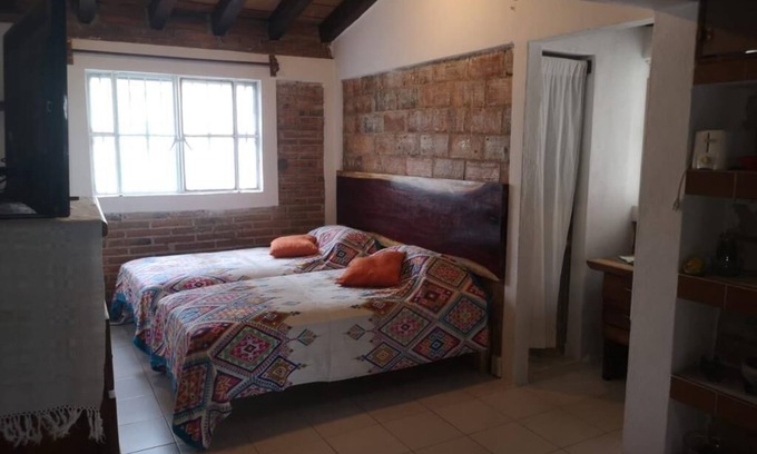 Colonia 5 de Diciembre Apartment | n1BR tranquil studio with personal garden and beach access