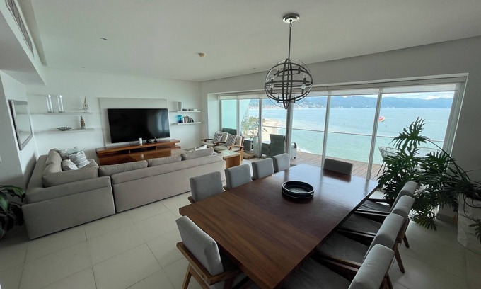 North Hotel Zone Apartment | Oceanview Luxury Condo Icon Vallarta 15 Floor View