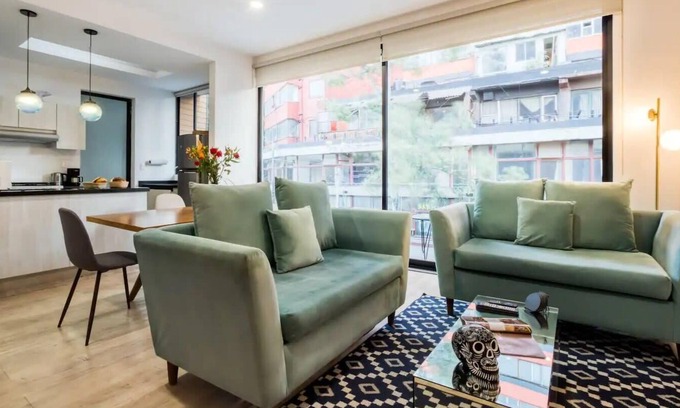 Colonia Roma Apartment | Roma Ferrer l Unique 1 BR in Mexico City