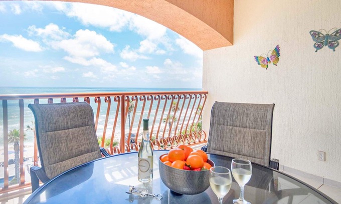 La Choya Condo | Sonoran Sun W-511 Array Of Sun Great Oceanfront Sandy Beach