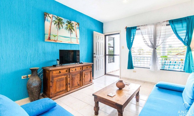 Progreso Municipality Apartment | Spacious Apt, 2 Terraces, Block to Beach & Malecón