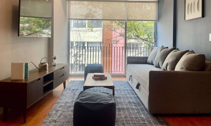 Anahuac Apartment | The Bird Polanco I Wonderful 1 BR Apt In Anzures