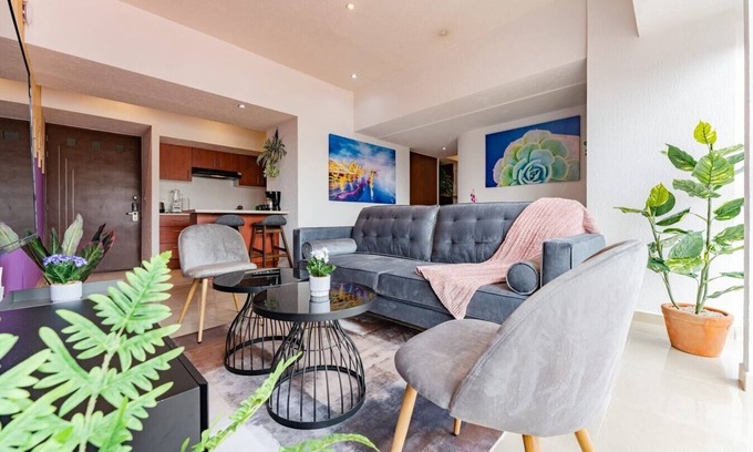 Anahuac Apartment | VH | Depas mismo piso Polanco | gym and wifi | 323