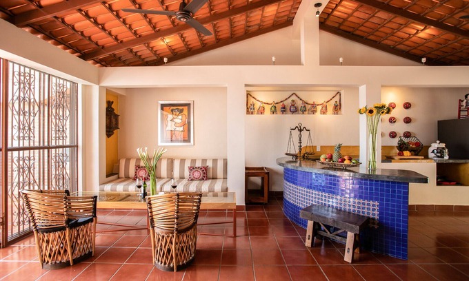 Alta Vista Apartment | Whimsical Flat in Old Town Villa w/Pool, Private Terrace and Chef's Kitchen