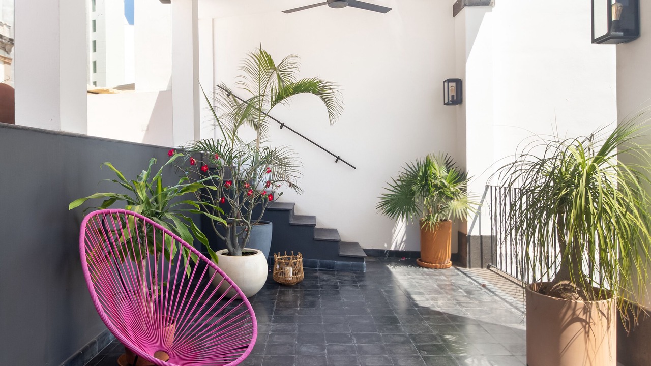 Photo of Patio Balcony in Downtown Mazatlan