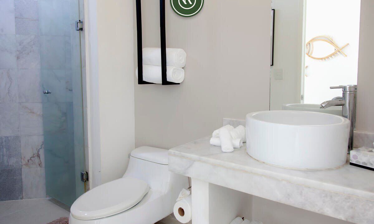 Photo of Bathroom in Flamingos